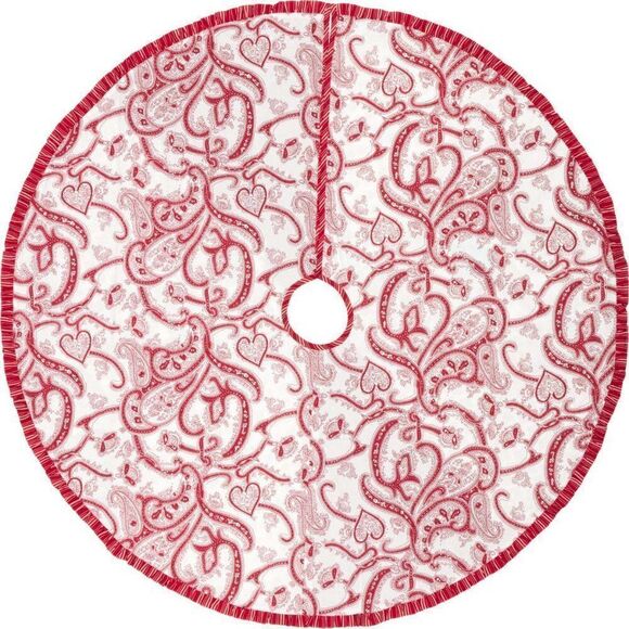 VHC Brands Cotton Mini Ruffled Tree Skirt - Picture 2 of 3